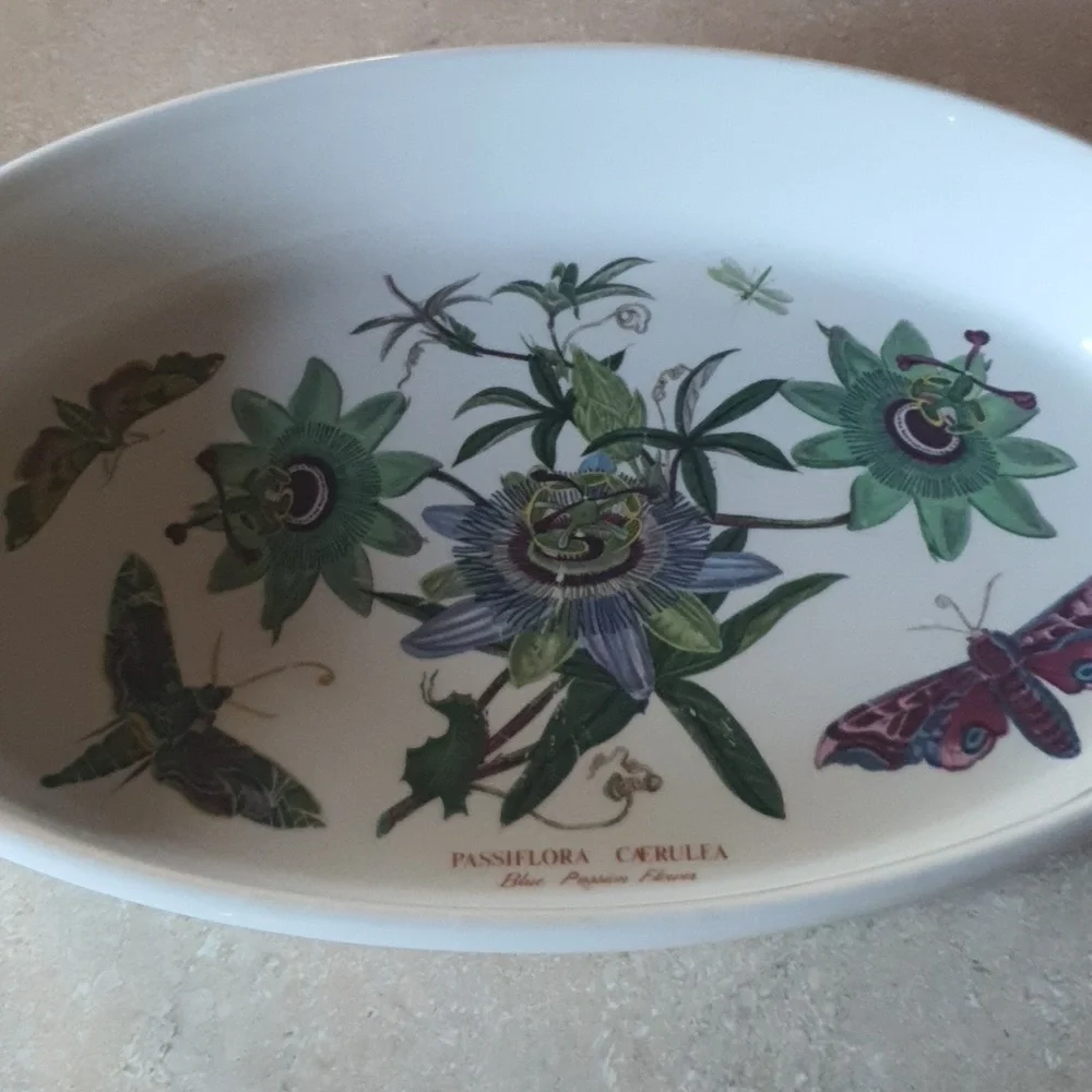 Portmeirion botanic garden oval baking pan